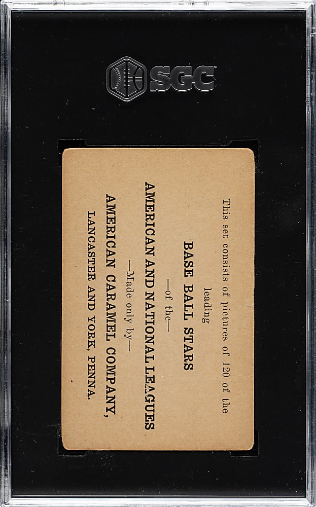 1922 E121 American Caramel (Series of 120) Stanley Coveleskie SGC VG 3