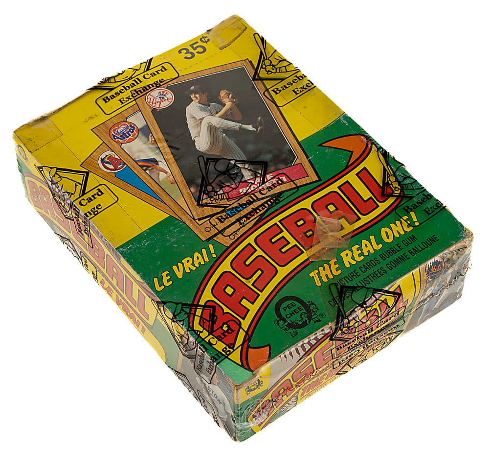 1987 O-Pee-Chee Unopened Wax Box (36 Packs) - BBCE