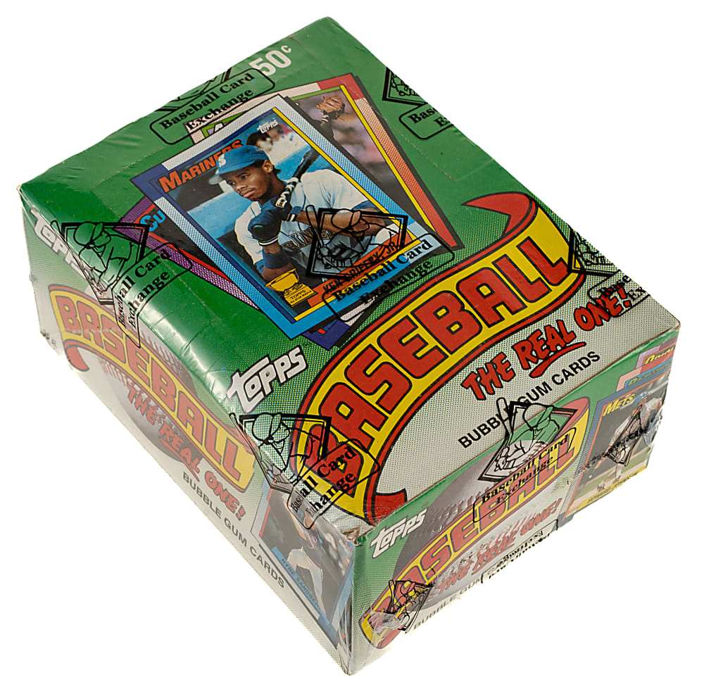 1990 Topps Unopened Wax Box (36 Packs) - BBCE