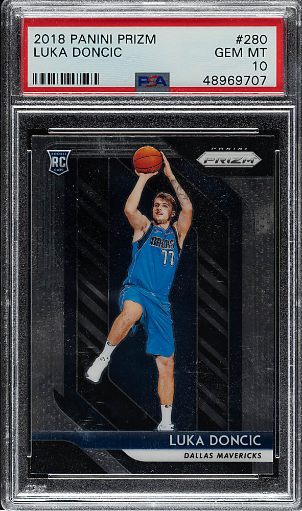 2018-2019 Panini Prizm Basketball #280 Luka Doncic Rookie PSA GEM MINT 10