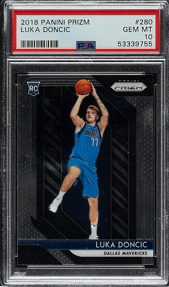 2018-2019 Panini Prizm Basketball #280 Luka Doncic Rookie PSA GEM MINT 10
