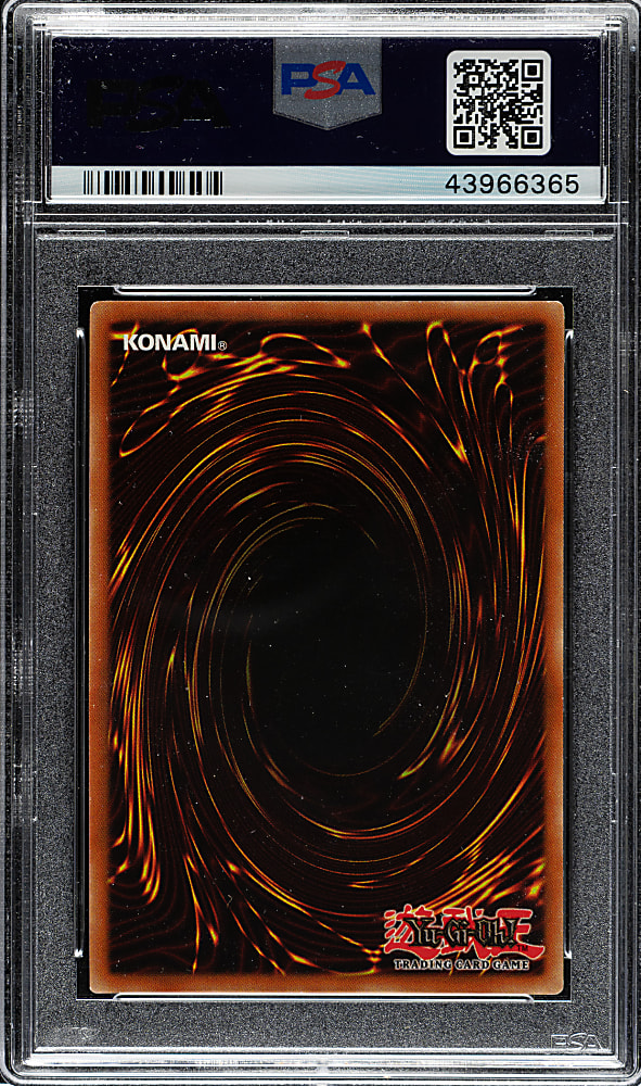 2002 Yu-Gi-Oh! Metal Raiders 1st Edition #126 Barrel Dragon Ultra Rare Holographic PSA EX-MT 6