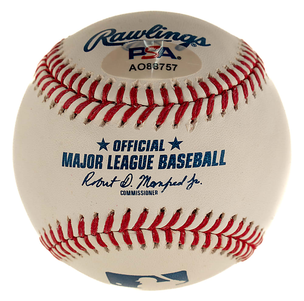 Rollie Fingers Single-Signed Baseball with "HOF 92" Inscription - PSA/DNA