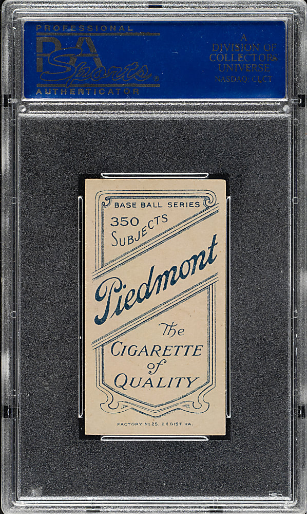1909-1911 T206 White Border John McGraw Finger in Air PSA EX-MT 6