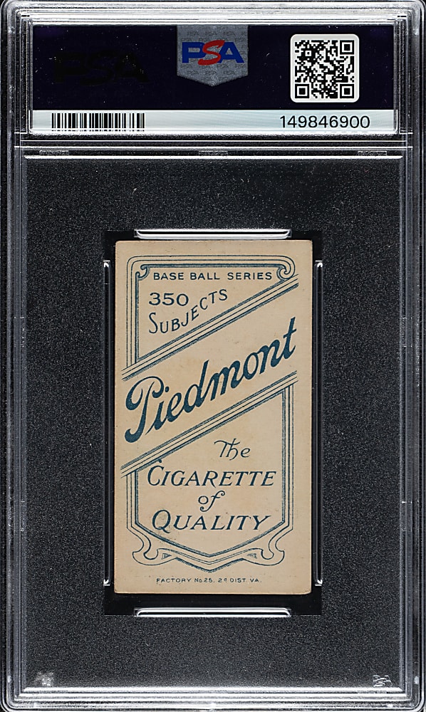 1909-1911 T206 White Border Jim Delehanty PSA VG-EX 4