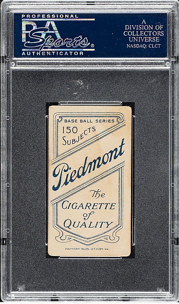 1909-1911 T206 White Border Fred Tenney PSA GOOD+ 2.5