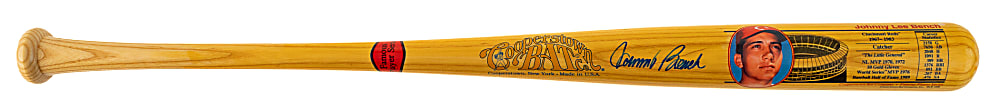 Johnny Bench Signed Cooperstown Bat - JSA