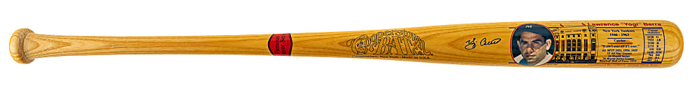 Yogi Berra Signed Cooperstown Bat - JSA