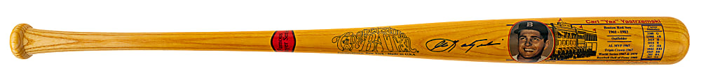 Carl Yastrzemski Signed Cooperstown Bat - JSA