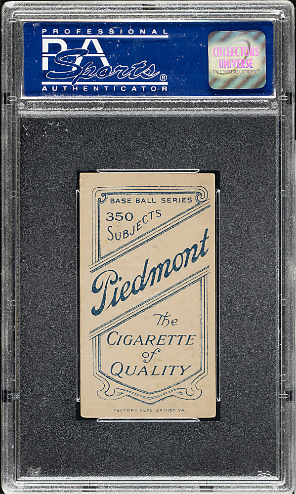 1909-1911 T206 White Border Al Burch Fielding PSA EX 5