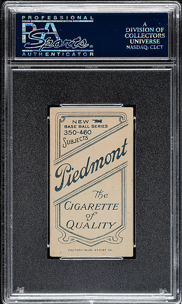 1909-1911 T206 White Border Doc Crandall Portrait with Cap PSA EX 5