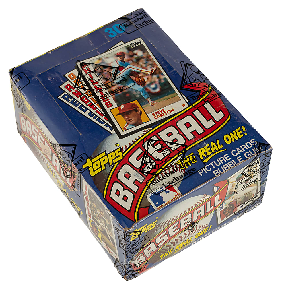1984 Topps Unopened Wax Box (36 Packs) - BBCE