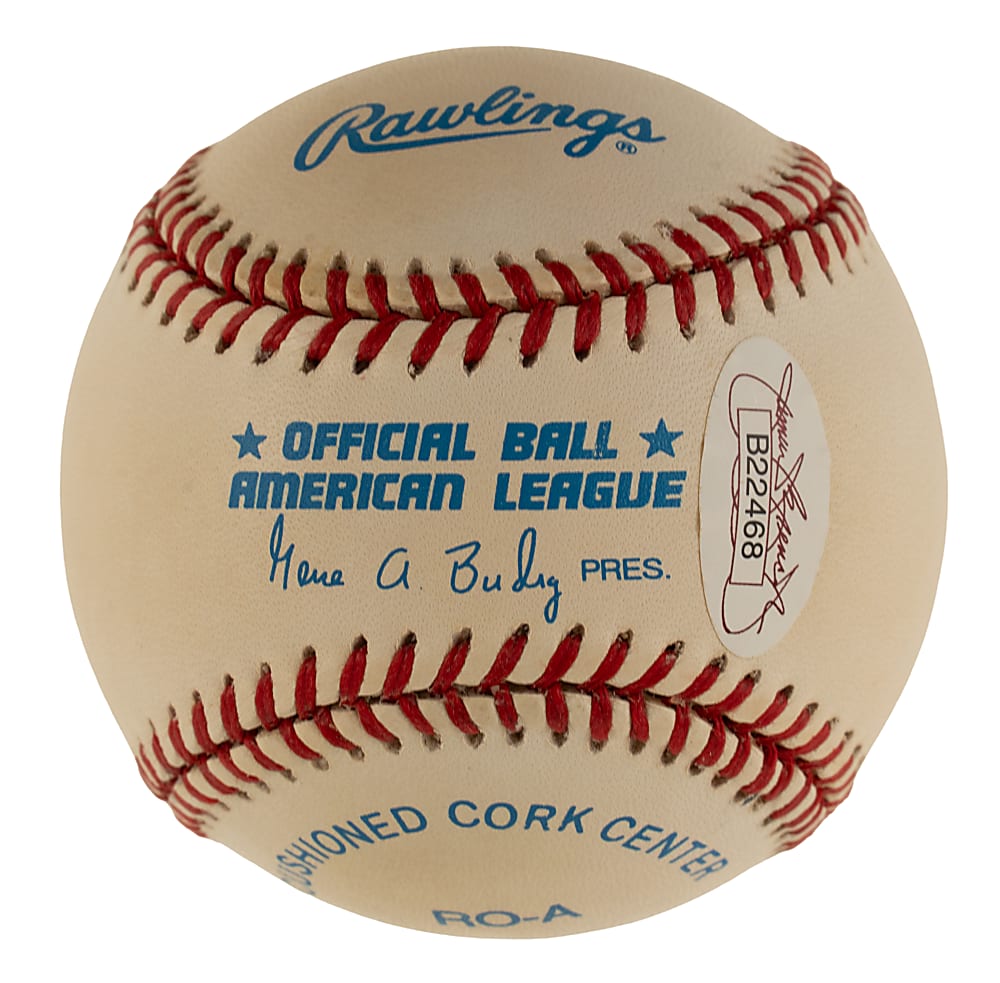 Joe DiMaggio Single-Signed Baseball - JSA