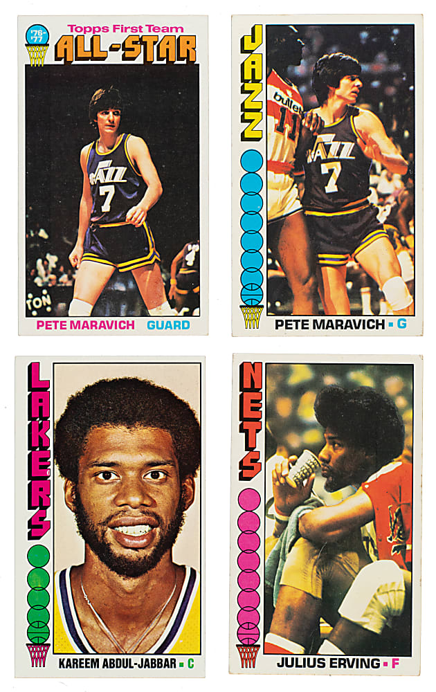 1976-1977 Topps Basketball Complete Set (144) Plus Wrapper