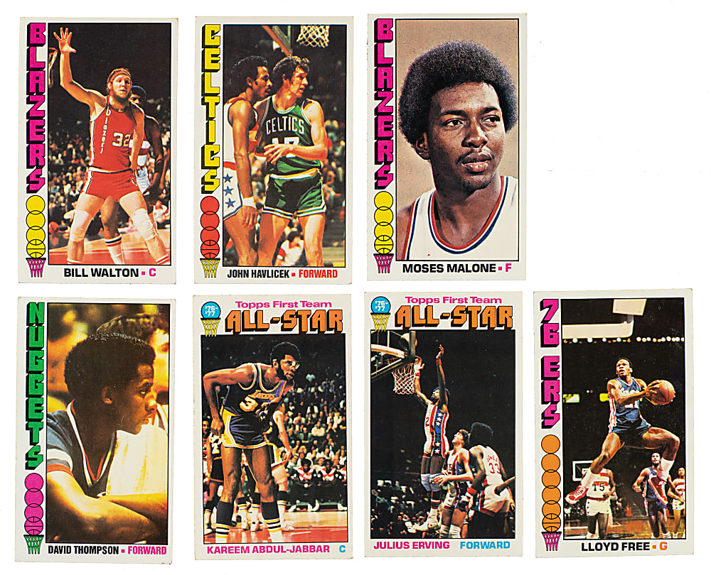 1976-1977 Topps Basketball Complete Set (144) Plus Wrapper