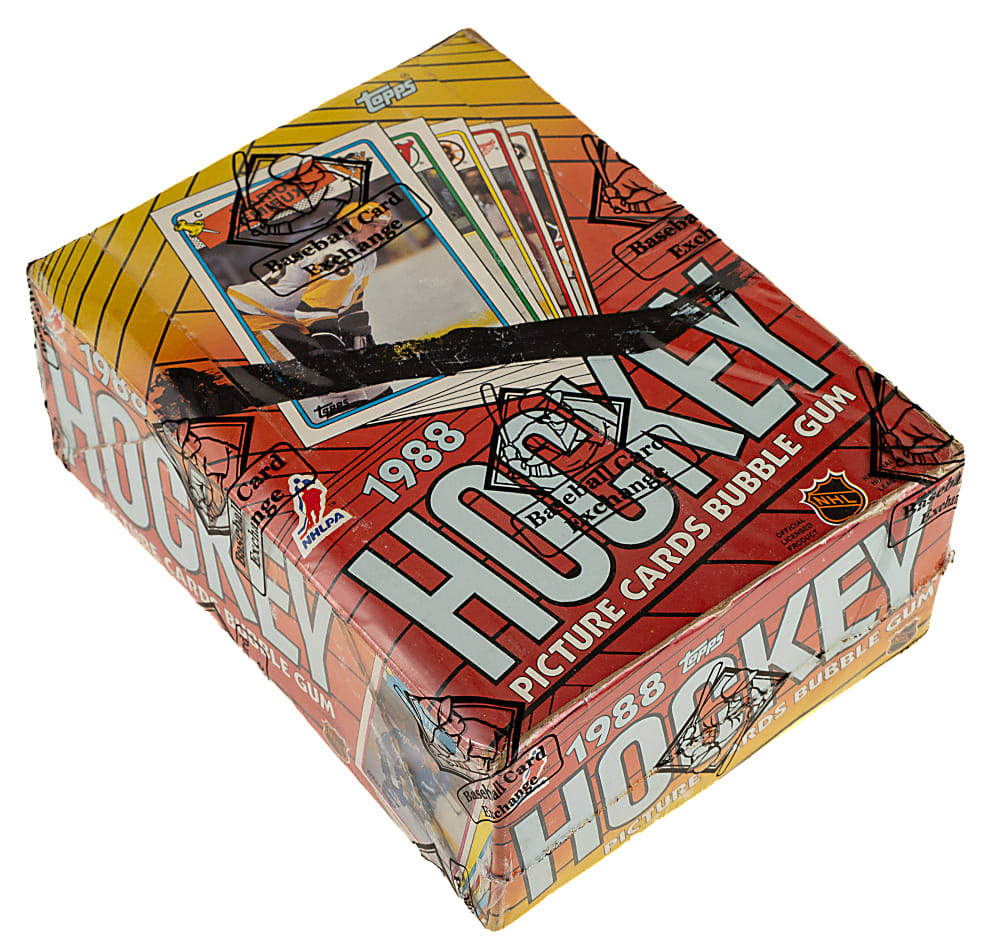 1988-1989 Topps Hockey Unopened Wax Box (36 Packs) - BBCE