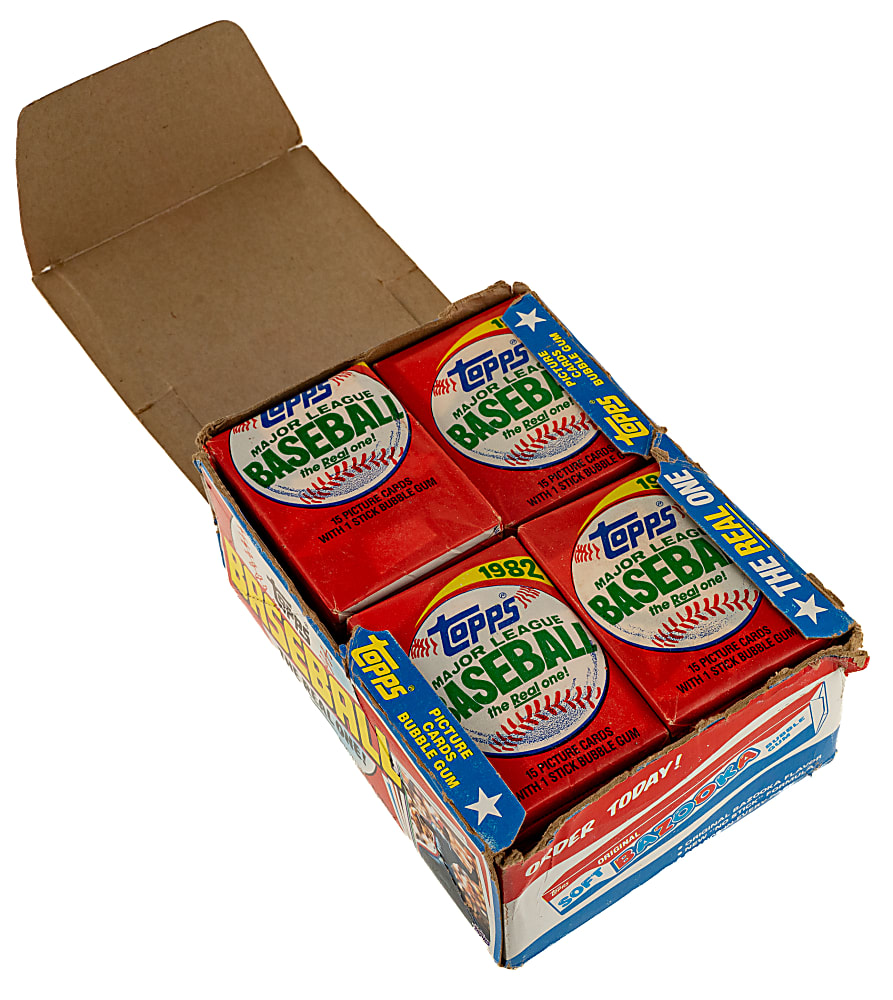 1982 Topps Unopened Wax Box (36 Packs)