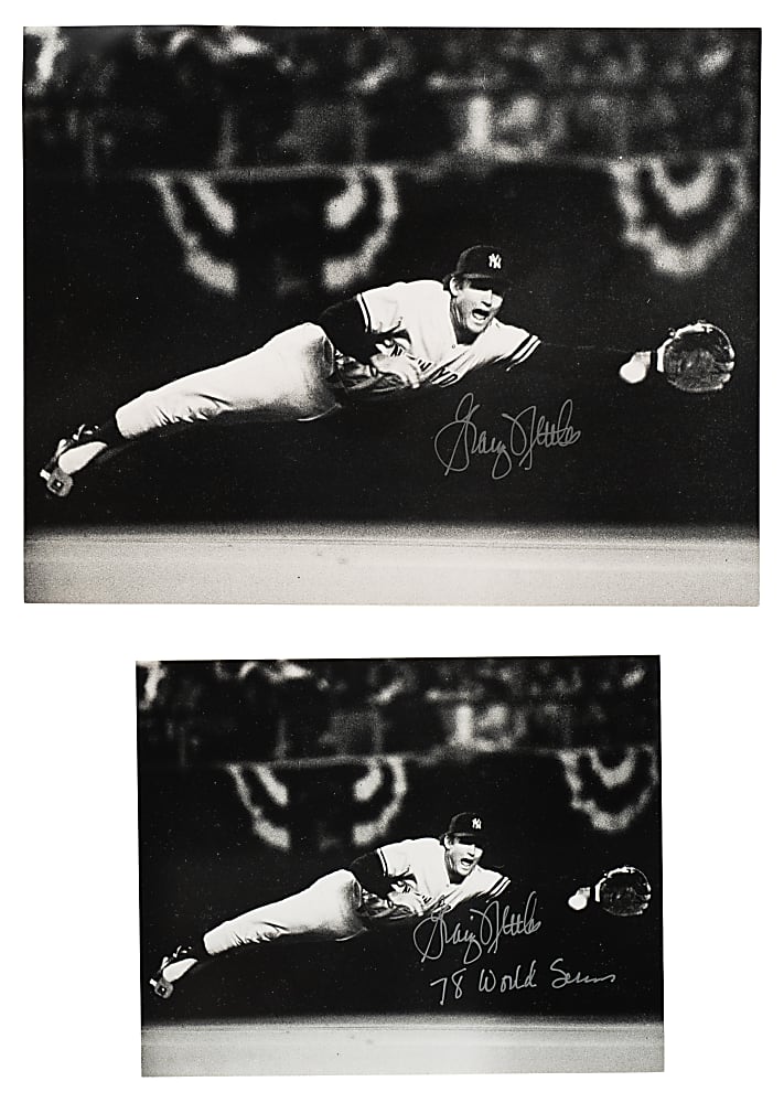 Graig Nettles Signed Photograph Collection (7) - One with "78 World Series" Inscription