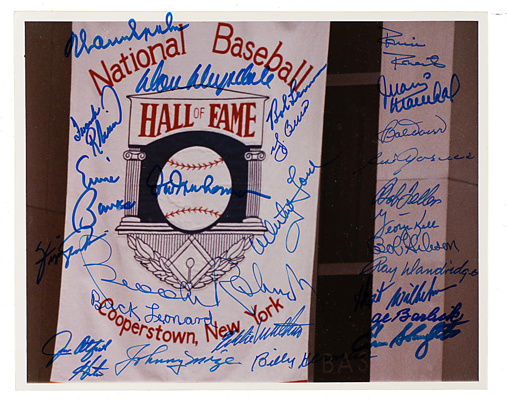 Hall of Fame Multi-Signed Photograph (26 Signatures)