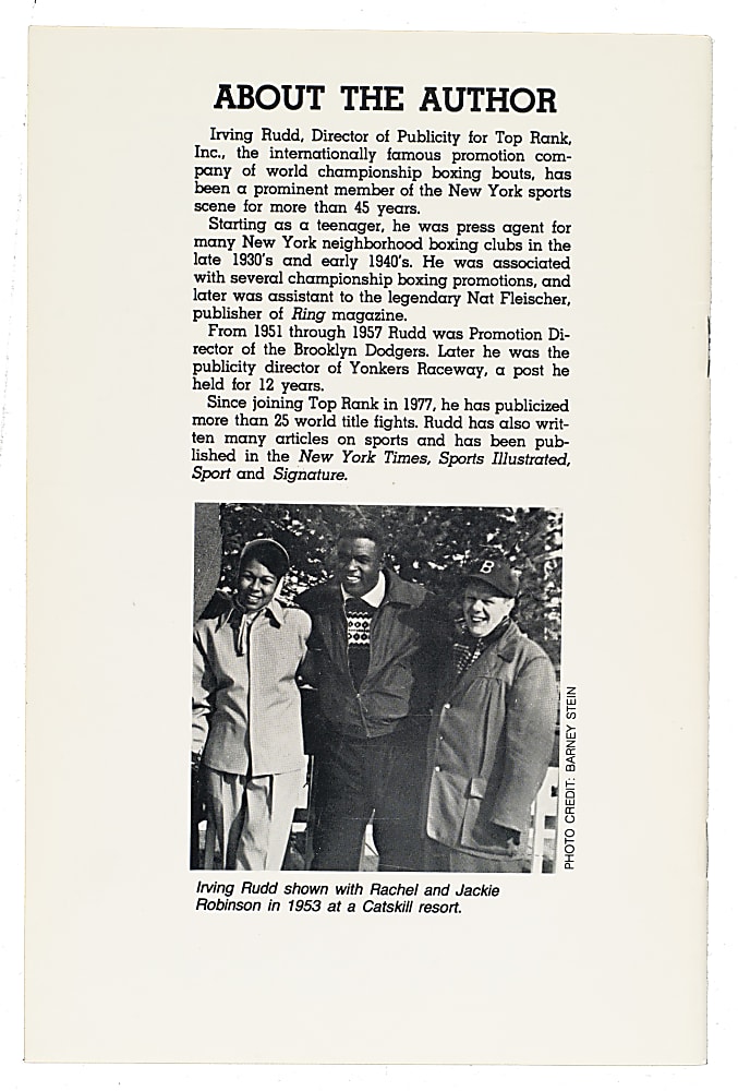 1984 "Ebbets Field - A Memoir" Book Signed by Six Brooklyn Dodgers