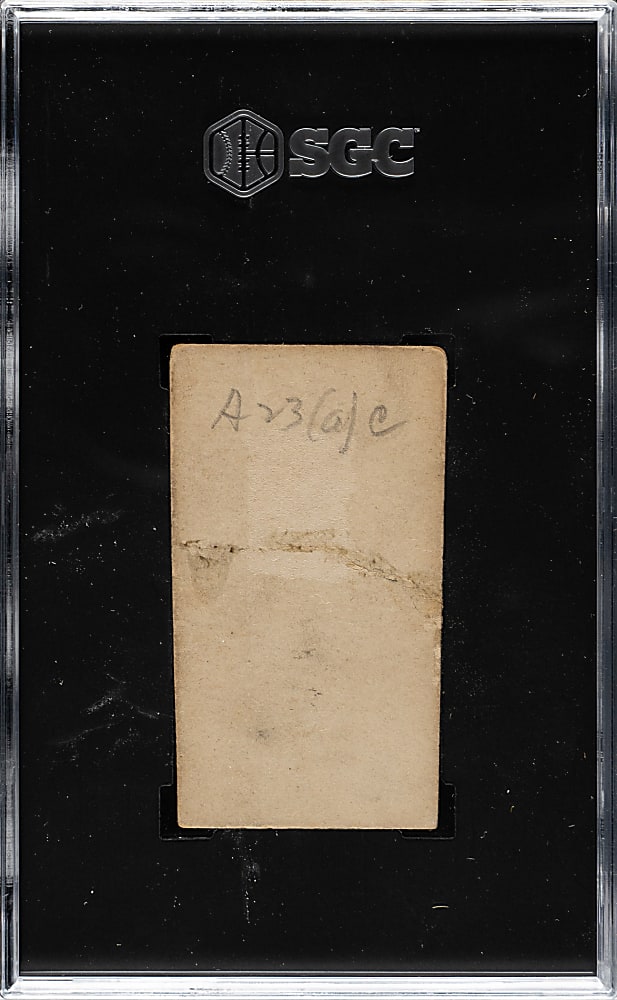 1889 N172 Old Judge Wally Andrews SGC Authentic
