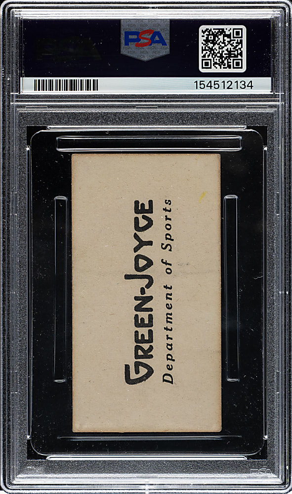 1916 M101-4 Green Joyce #17 Mordecai Brown PSA Authentic