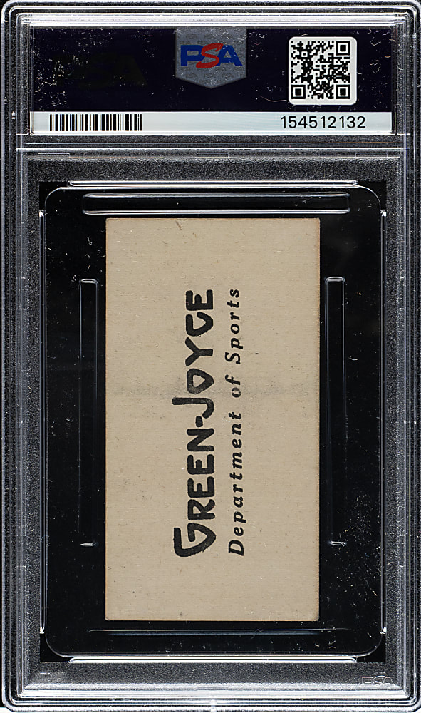 1916 M101-4 Green Joyce #4 Grover Alexander PSA Authentic