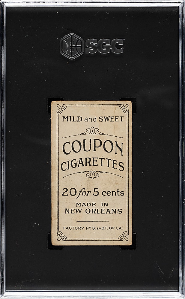 1914 T213 Coupon Cigarettes (Type 2) Larry Doyle Portrait SGC POOR 1
