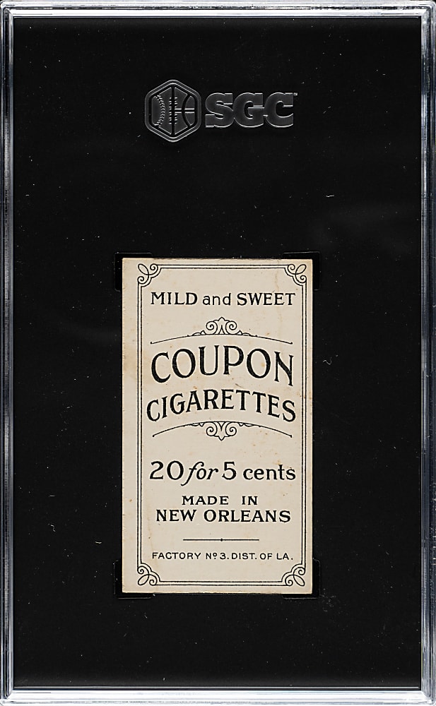 1914 T213 Coupon Cigarettes (Type 2) Red Ames St. Louis SGC GOOD 2