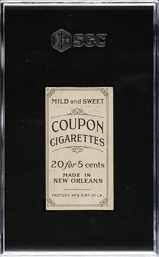 1914 T213 Coupon Cigarettes (Type 2) Russ Ford SGC GOOD 2