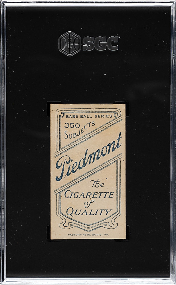 1909-1911 T206 White Border Frank King Southern Leaguer SGC Authentic