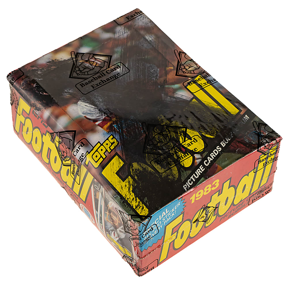 1983 Topps Football Unopened Wax Box (36 Packs) - BBCE