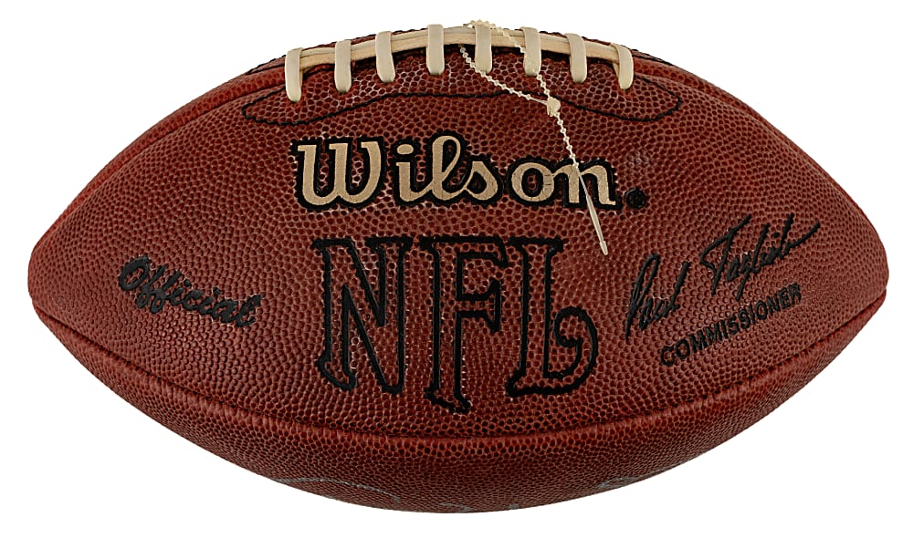 Johnny Unitas Signed Wilson Football - JSA