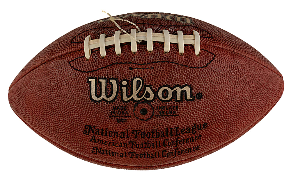 Johnny Unitas Signed Wilson Football - JSA