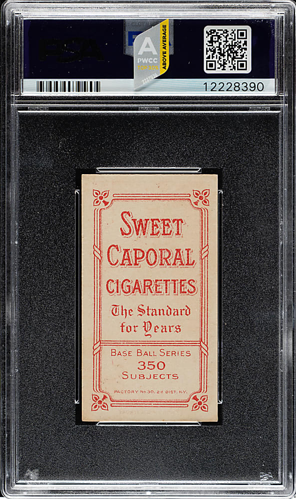 1909-1911 T206 White Border Bill Chappelle PSA EX-MT 6
