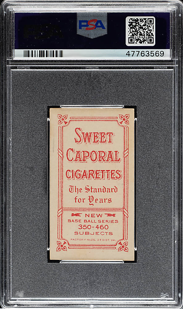 1909-1911 T206 White Border Howie Camnitz Hands Above Head PSA EX-MT 6
