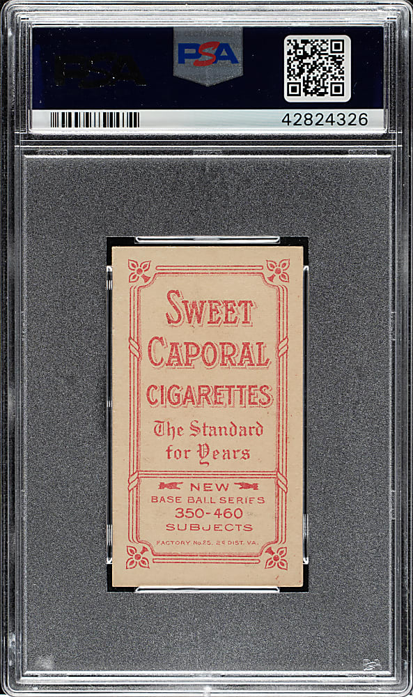 1909-1911 T206 White Border Howie Camnitz Arm At Side PSA EX-MT 6