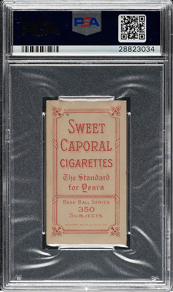 1909-1911 T206 White Border Harry Lord PSA EX+ 5.5