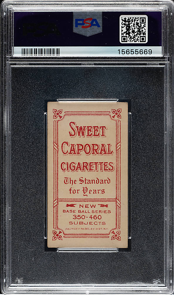 1909-1911 T206 White Border Chief Meyers PSA EX+ 5.5