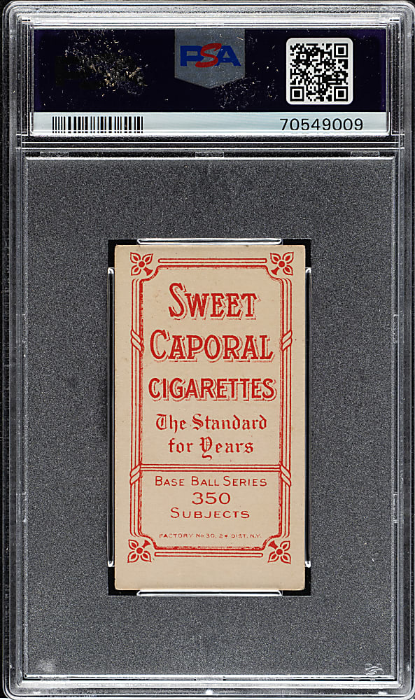 1909-1911 T206 White Border Jack Dunn PSA VG-EX+ 4.5