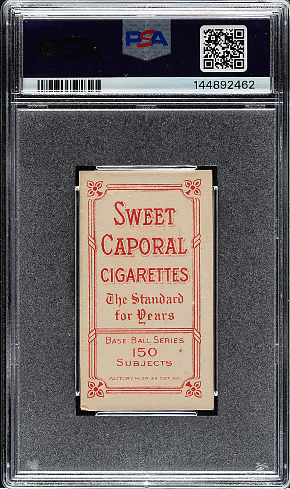 1909-1911 T206 White Border Tim Jordan Portrait PSA VG-EX+ 4.5