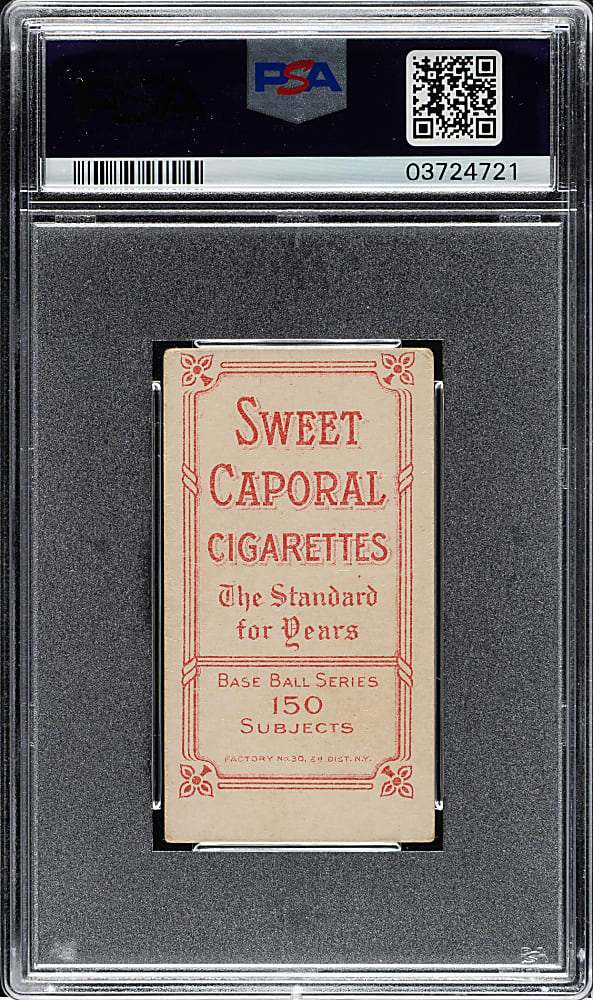 1909-1911 T206 White Border Wid Conroy Fielding PSA VG-EX 4