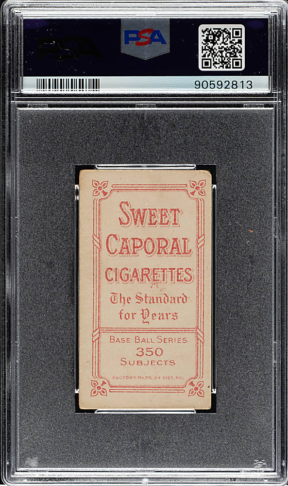 1909-1911 T206 White Border Willie Keeler Portrait PSA VG-EX 4