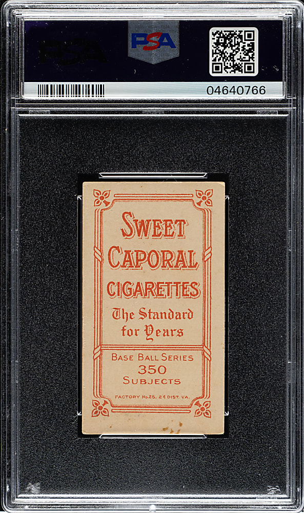 1909-1911 T206 White Border Heinie Berger PSA EX 5