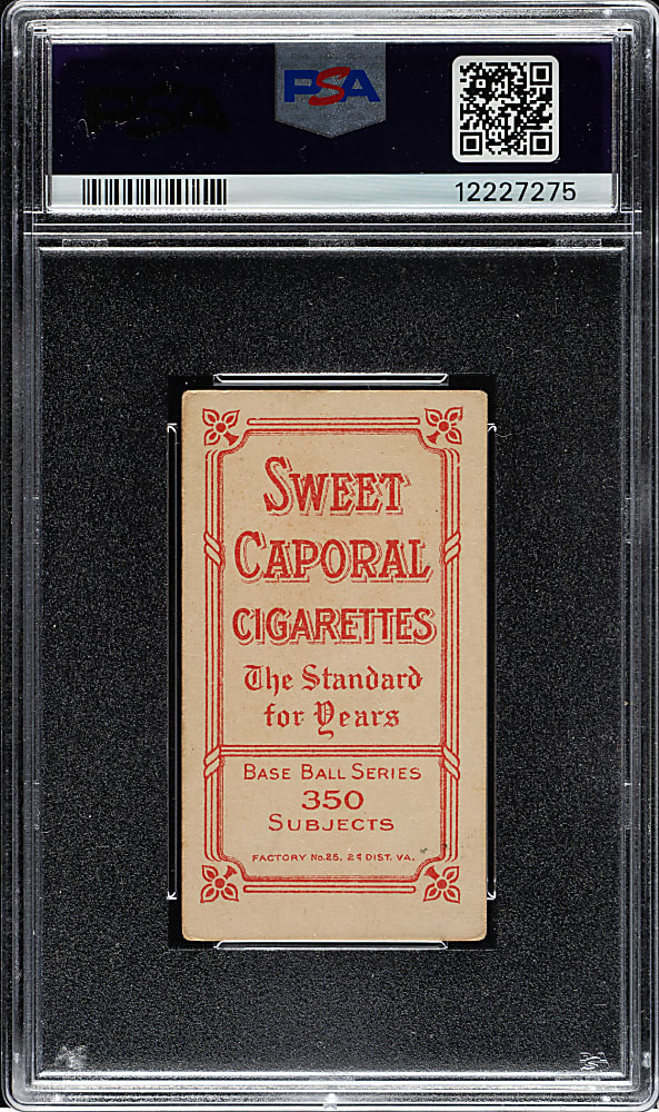 1909-1911 T206 White Border Josh Clark PSA EX 5