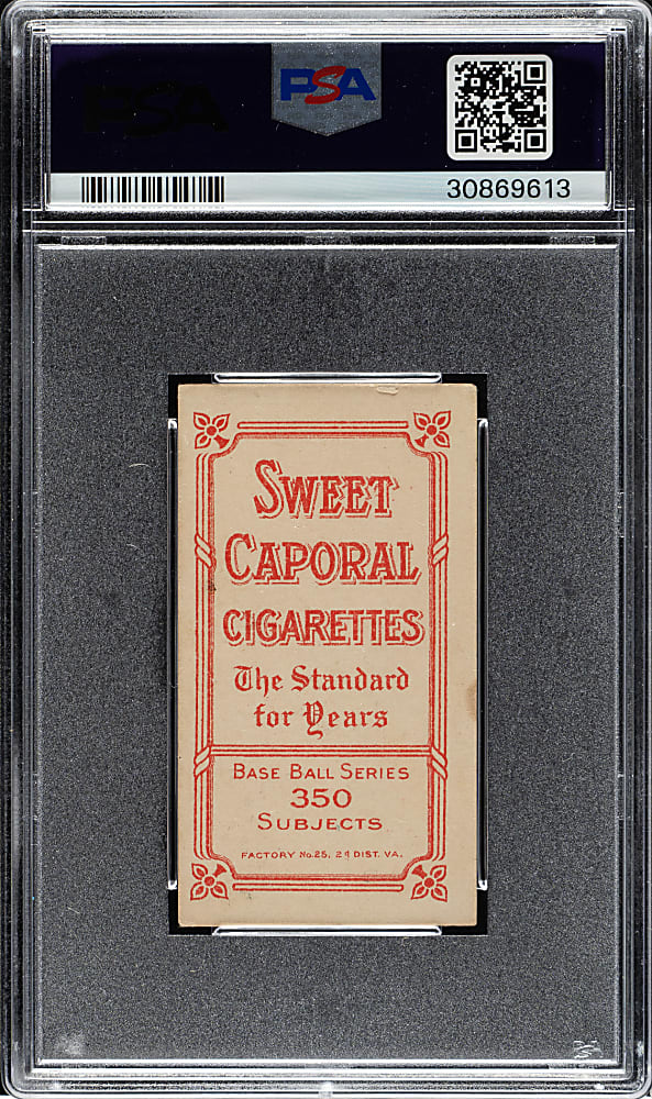 1909-1911 T206 White Border Art Fromme PSA EX 5
