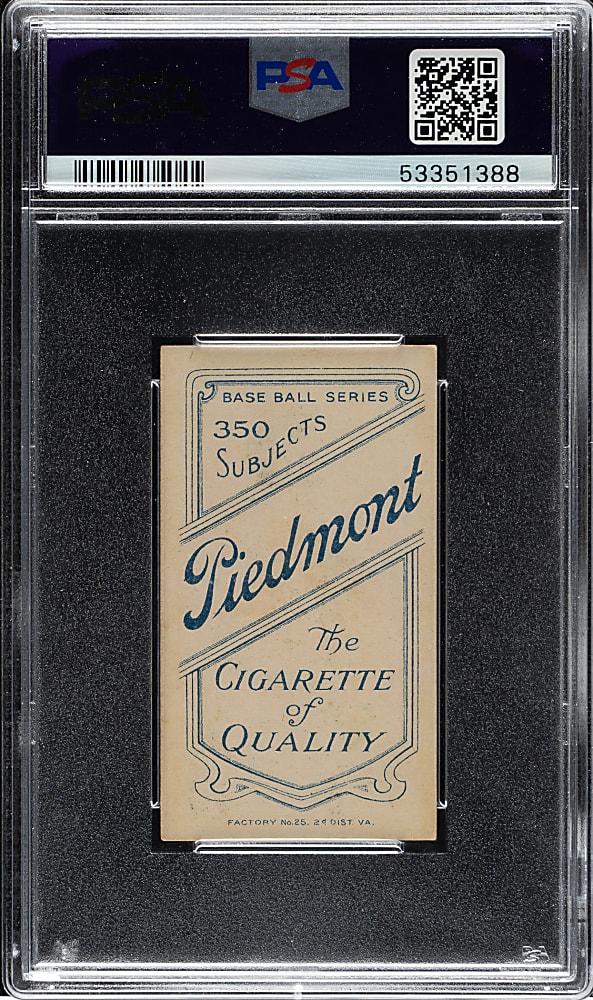 1909-1911 T206 White Border Bill Graham PSA EX 5