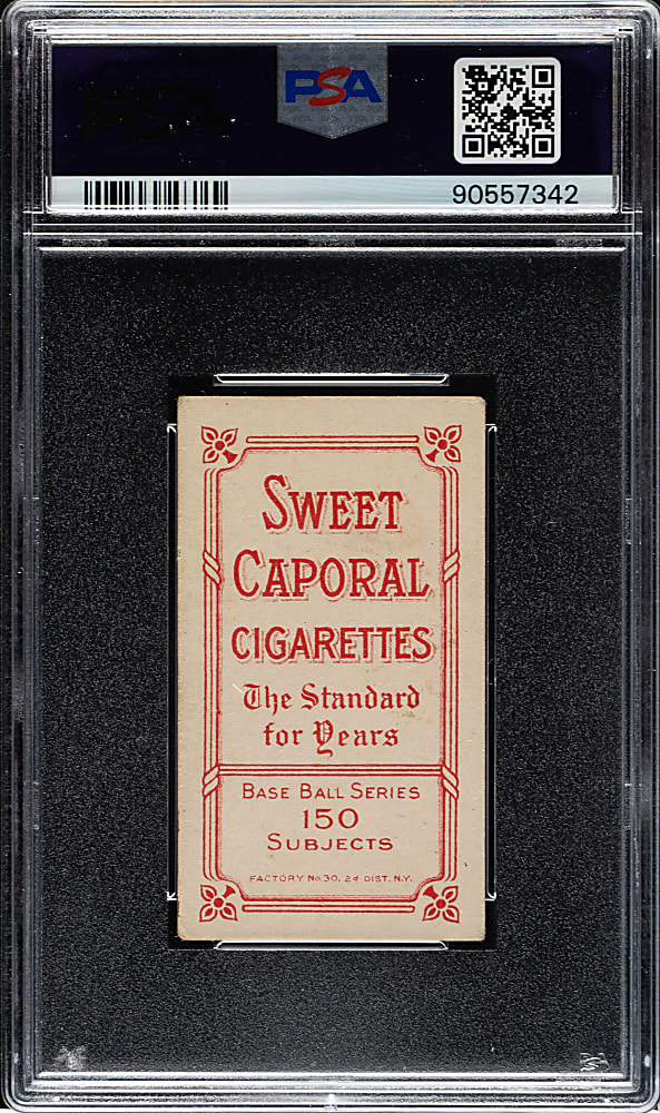 1909-1911 T206 White Border Fred Merkle Portrait PSA EX 5