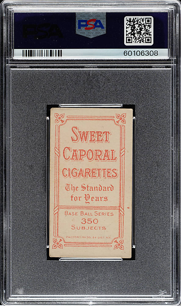 1909-1911 T206 White Border Dode Paskert PSA EX 5