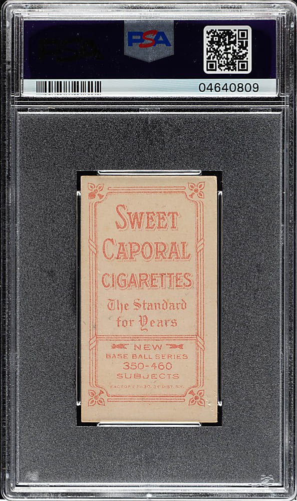 1909-1911 T206 White Border Fred Payne PSA EX 5